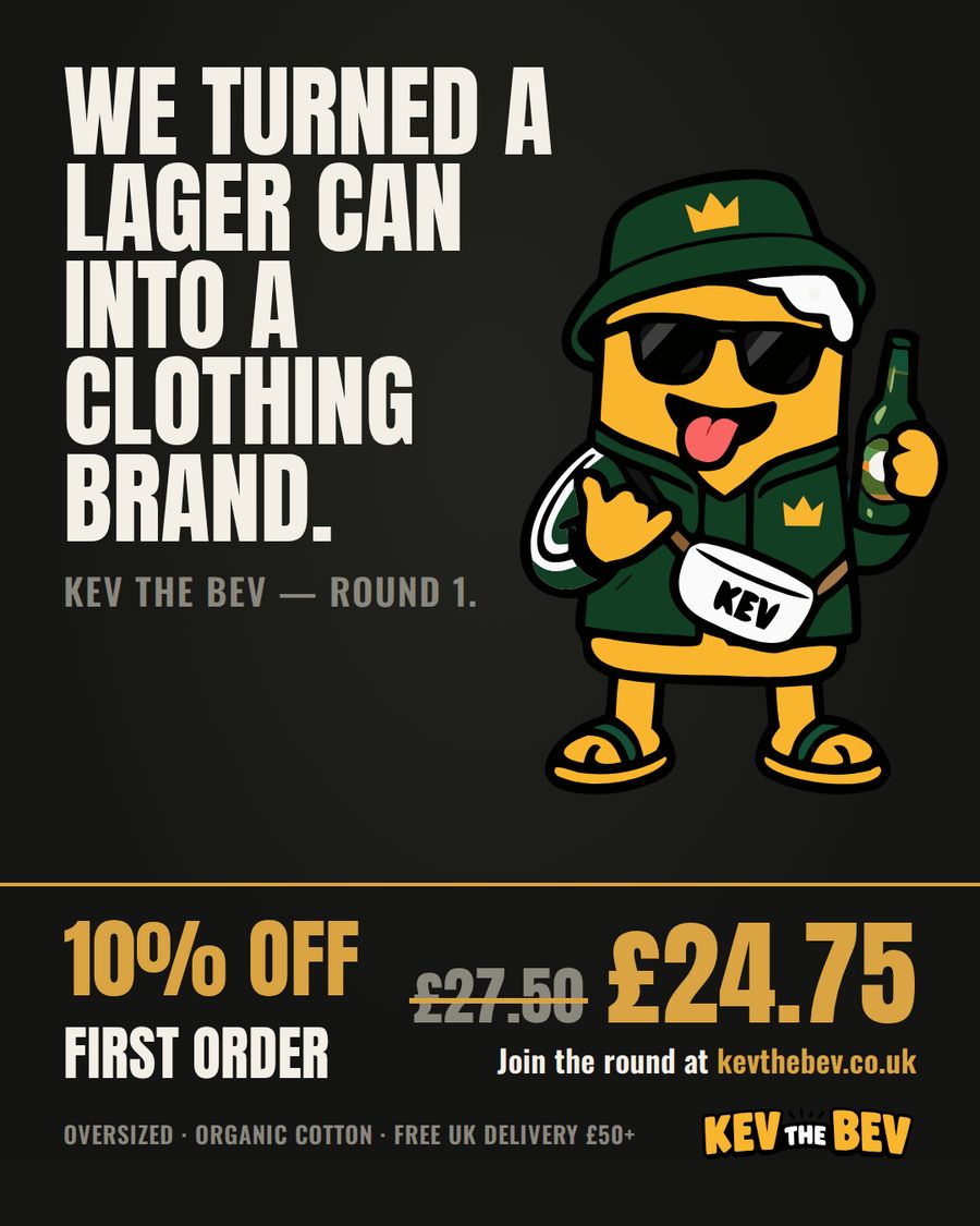 Kev the Bev Round 1 ad creative
