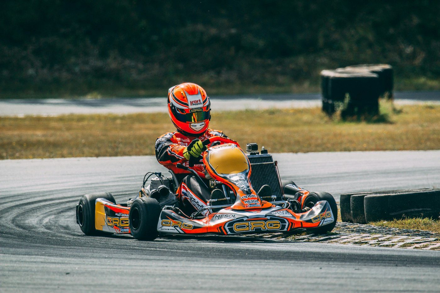 Sample: orange kart