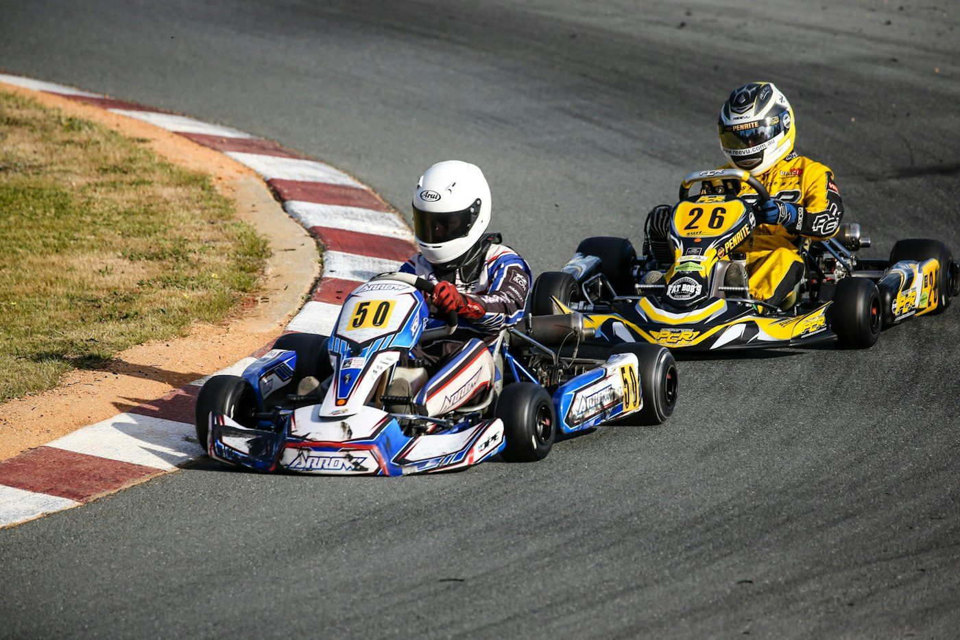 Sample: two karts
